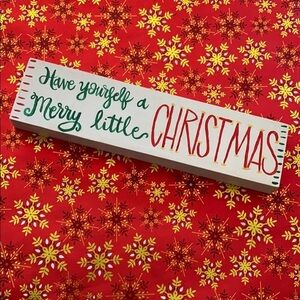 Have yourself a Merry little Christmas painting